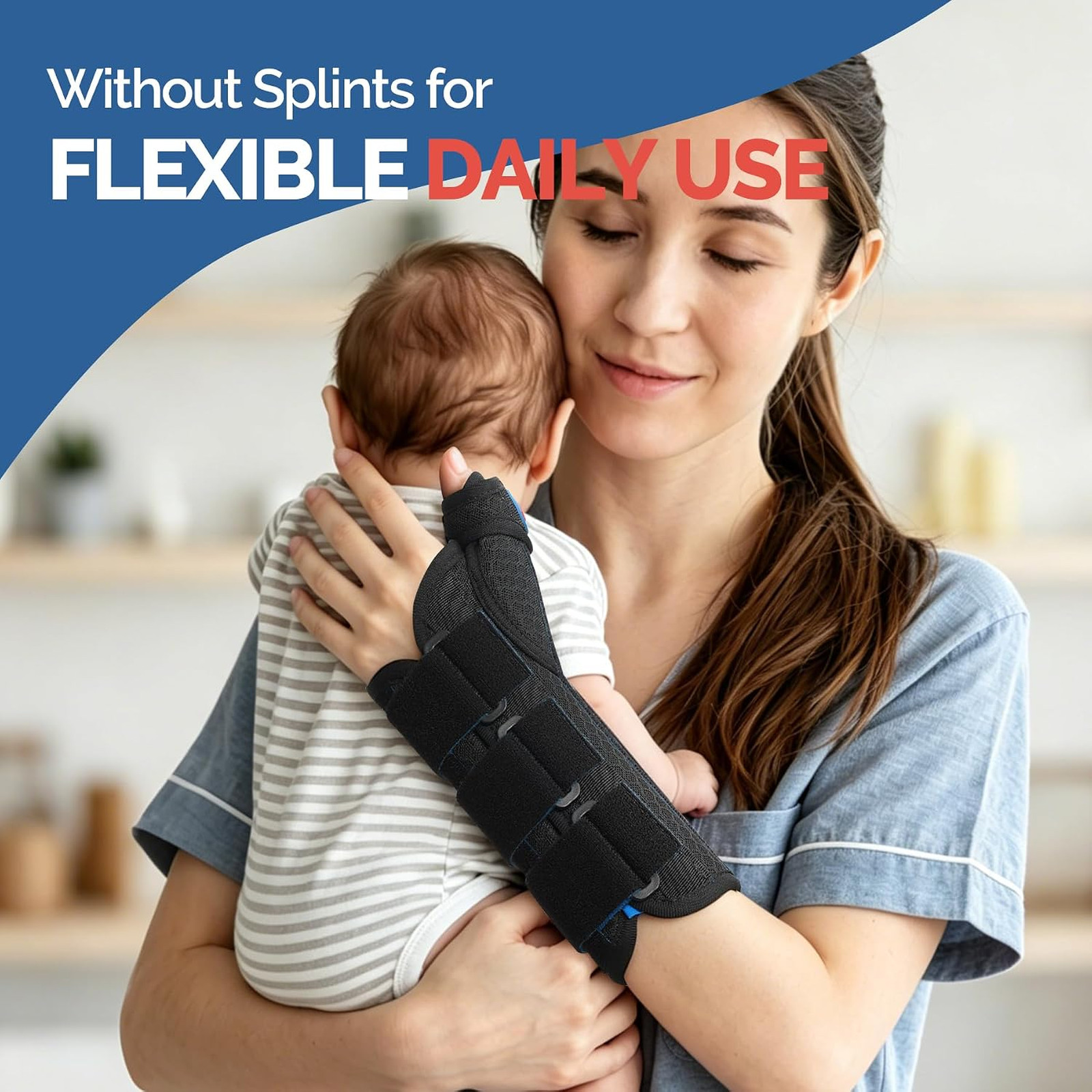 Wrist Support Carpal Tunnel Night Brace Thumb Spica Splint Right Hand Tendonitis