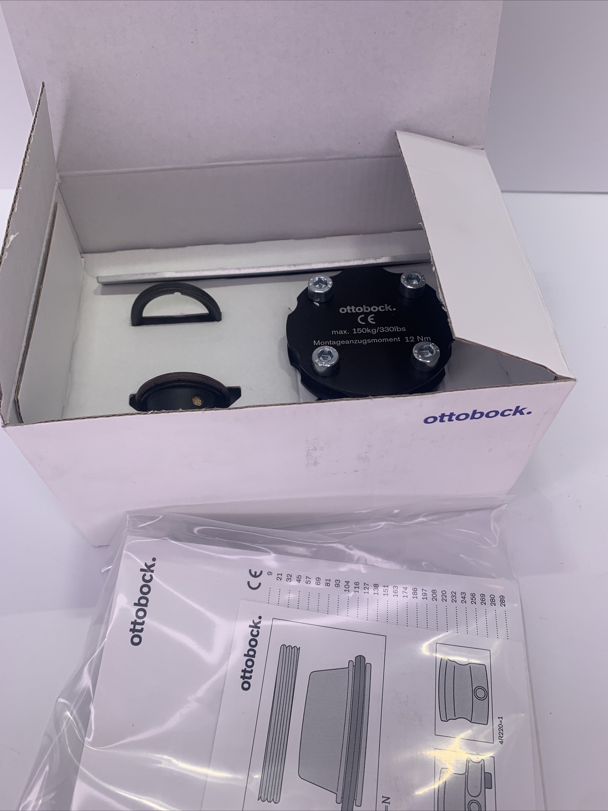 ottobock otto bock dynamic vacuum system For prosthetic Leg. New
