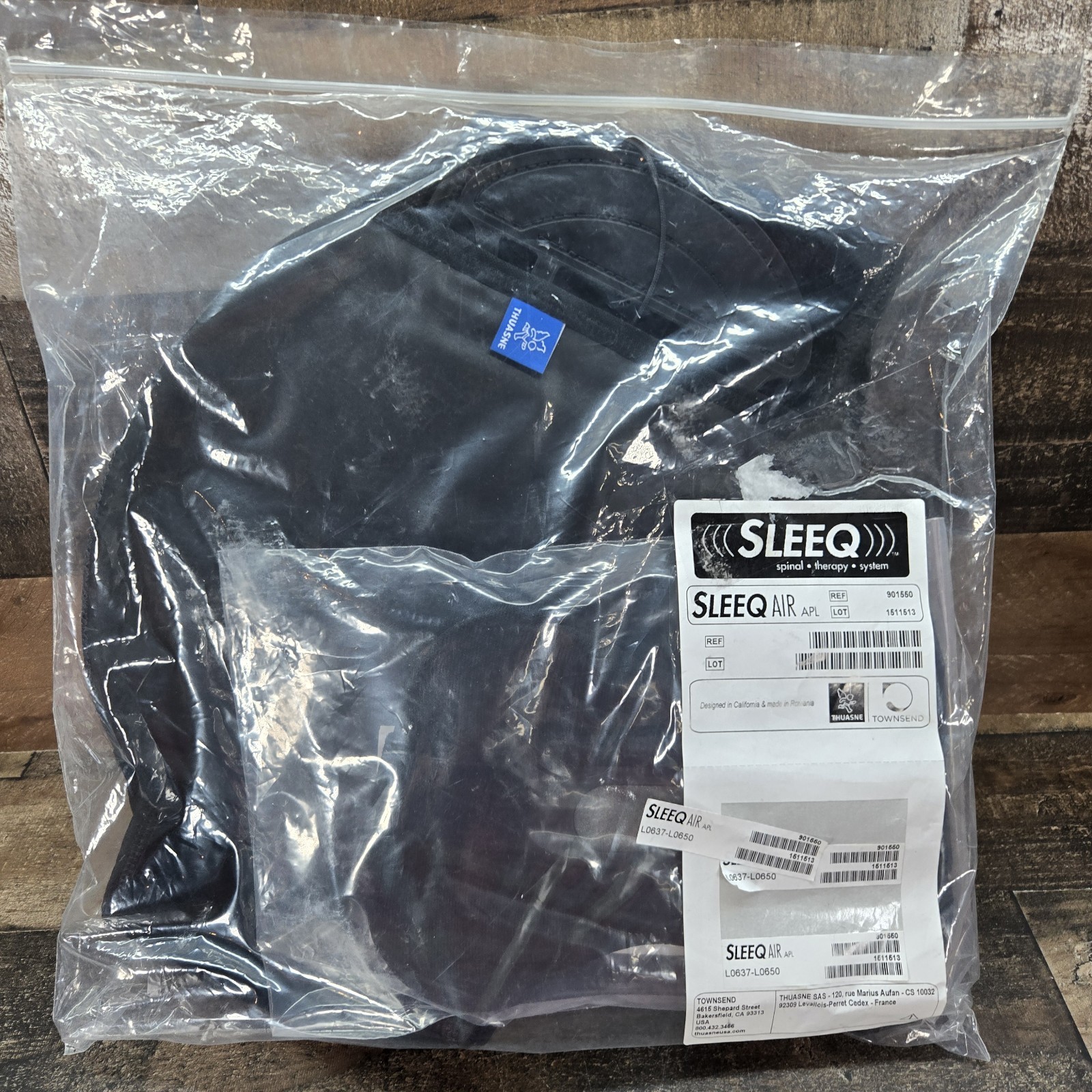 SLEEQ AIR APL Back Brace Lumbar Support (L0637-L0650) 901550 Thuasne
