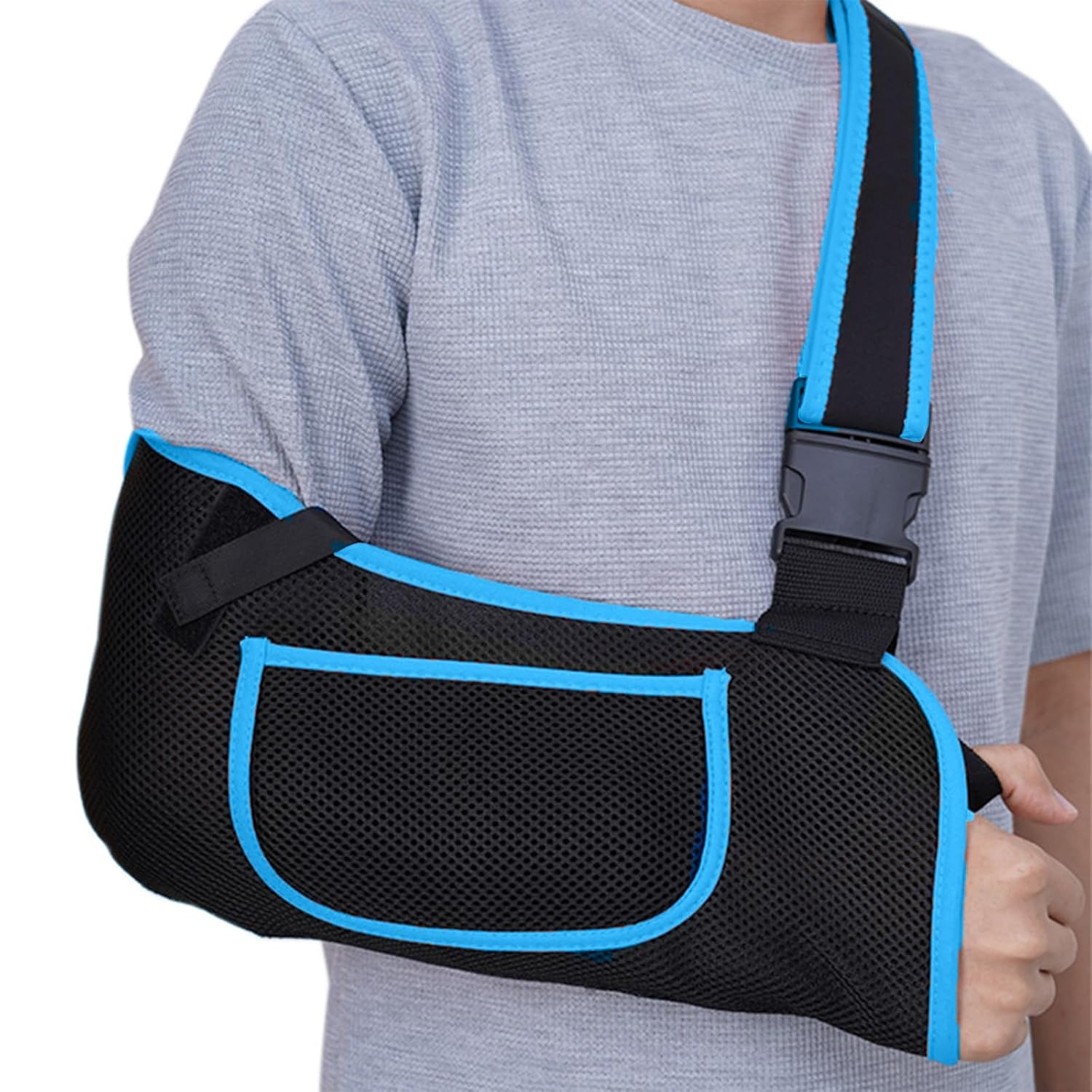 Medical Sling with Adjustable Shoulder Strap Breathable Arm Sling Shoulder Im…