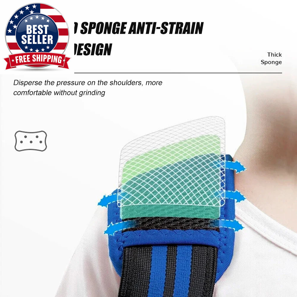 1PC Back Posture Corrector for Kids and Teens, Adjustable Wide Upper Back Straig