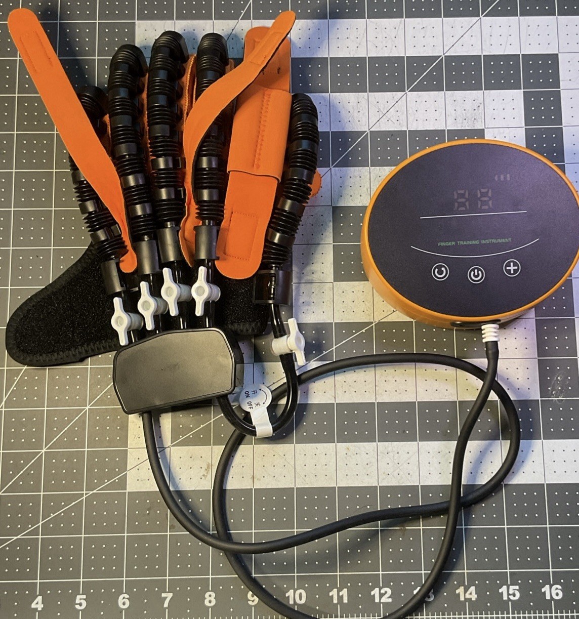 Rehabilitation Gloves Hand Function Recovery Finger Trainer Glove Left Hand