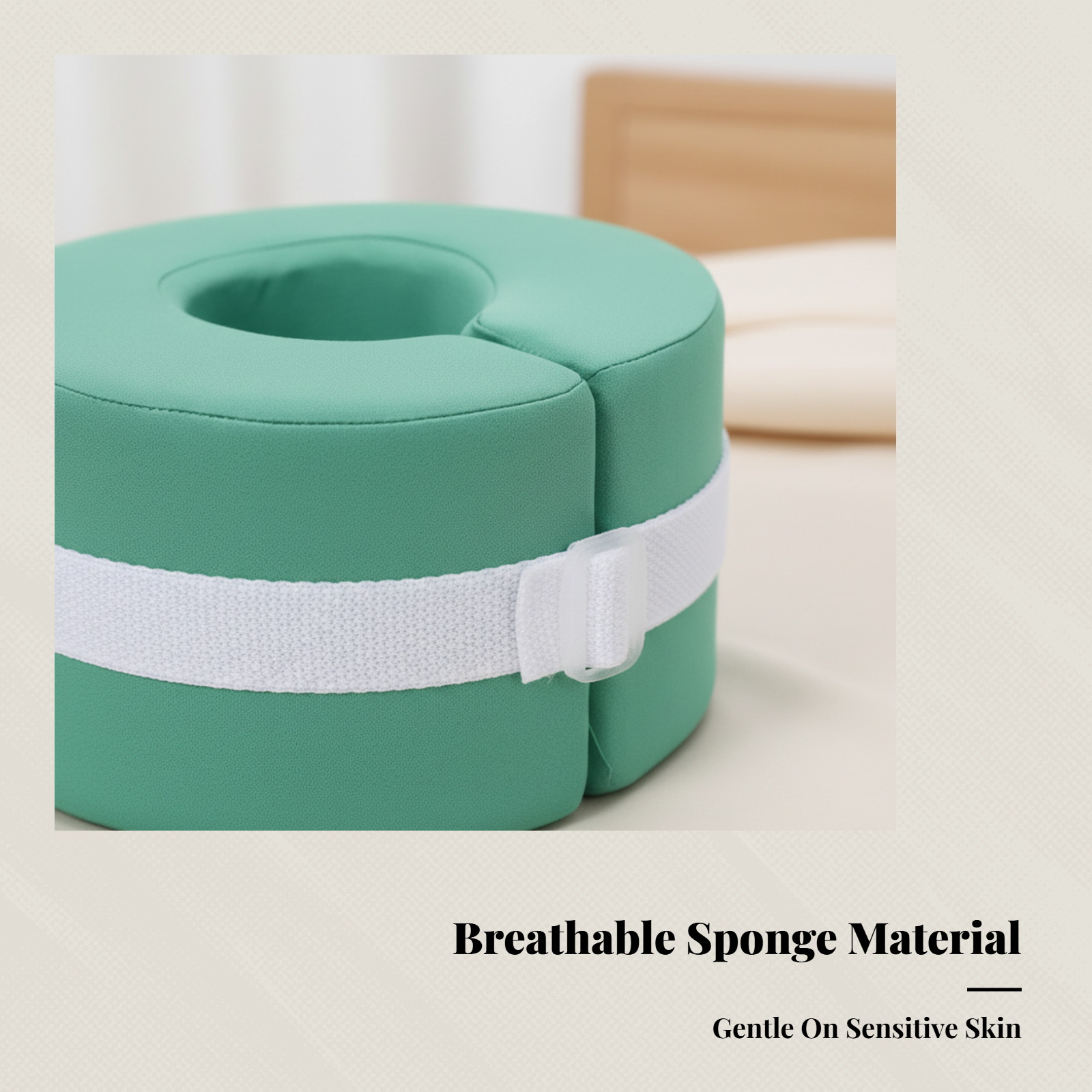 Elevating Foot Cushion Hands Leg for Bedridden Support Cushion Green