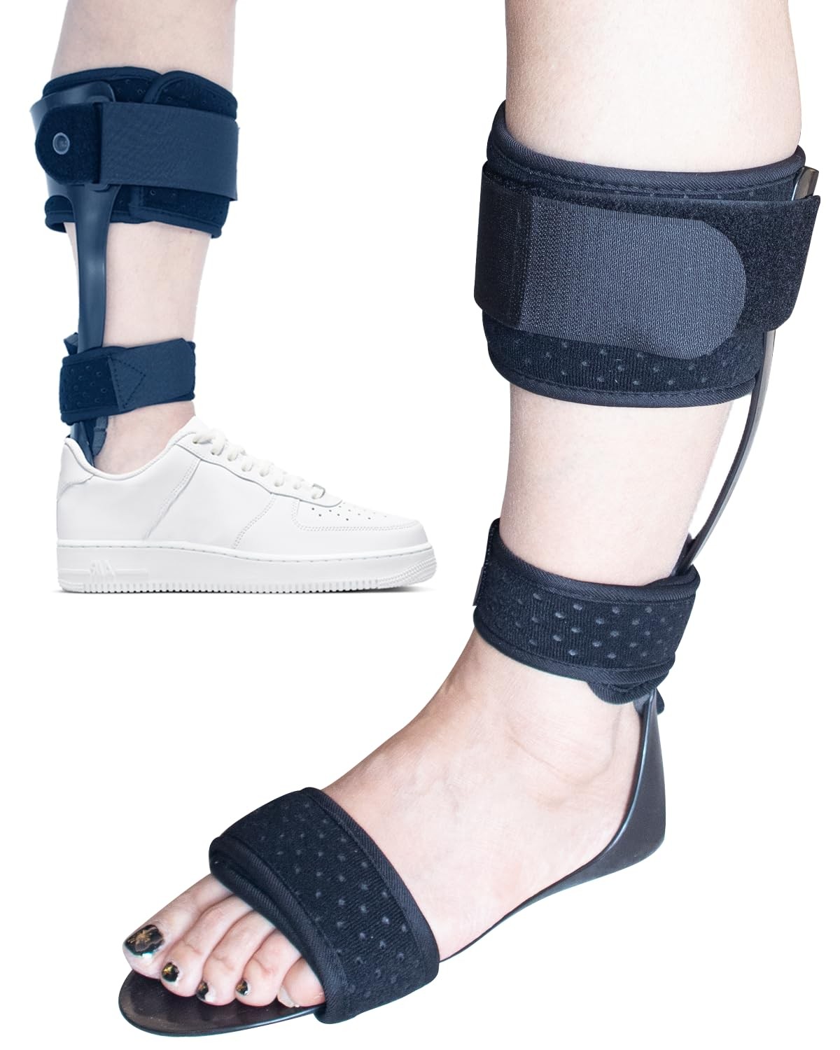 DouHeal AFO Foot Drop Brace, Comfortable, Perfect Posture, Medical X-Large