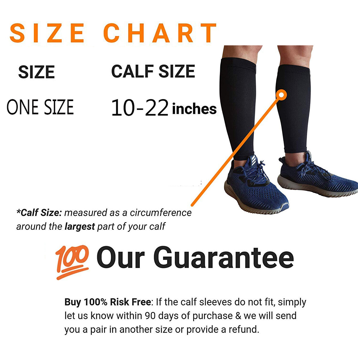 Medical Sports Calf Leg Brace Support Sleeve Compression Running Pain Relief Gym