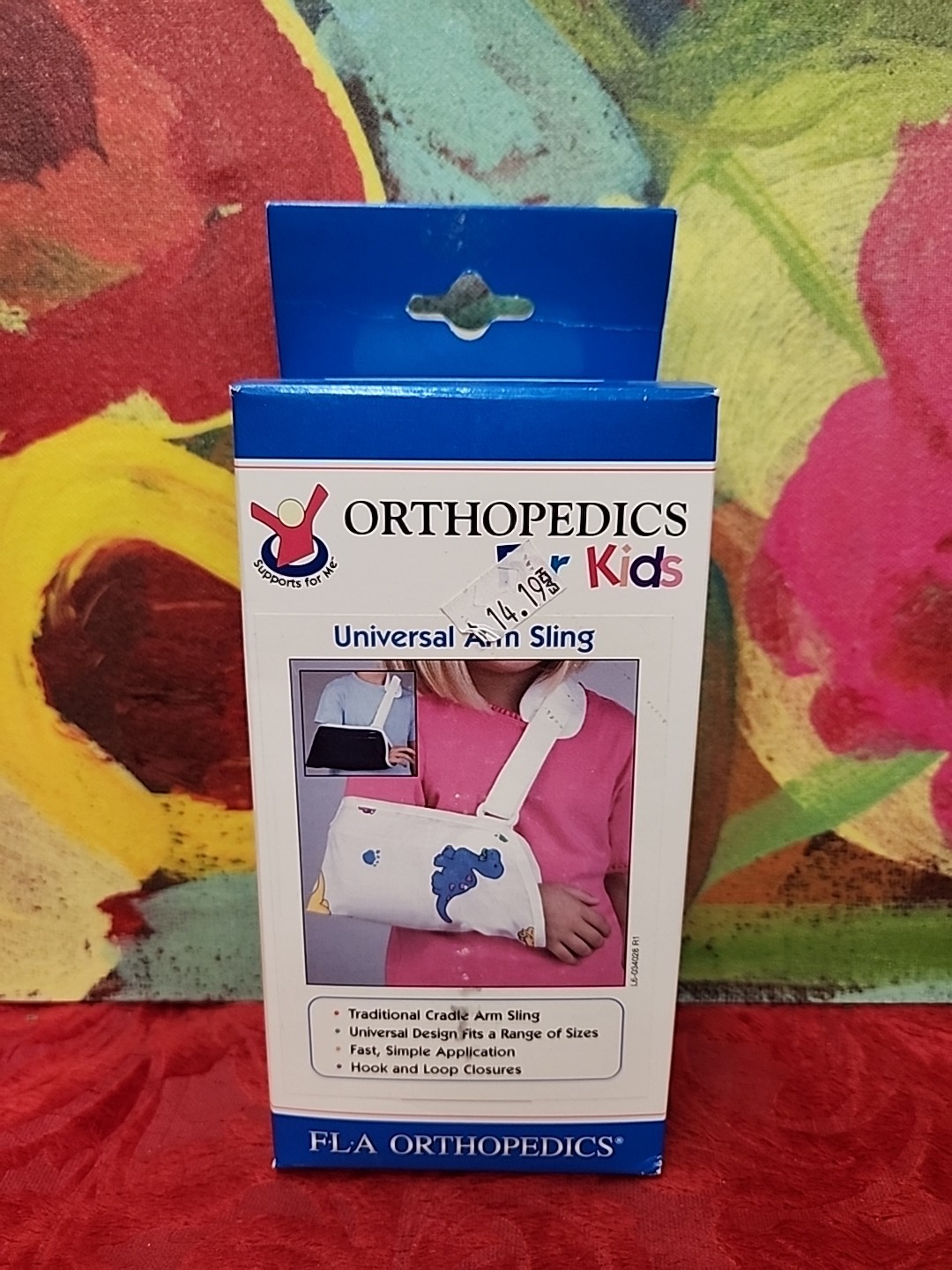FLA Orthopedics Universal Cradle Arm Sling Pediatric Kids Youth Size New In Box