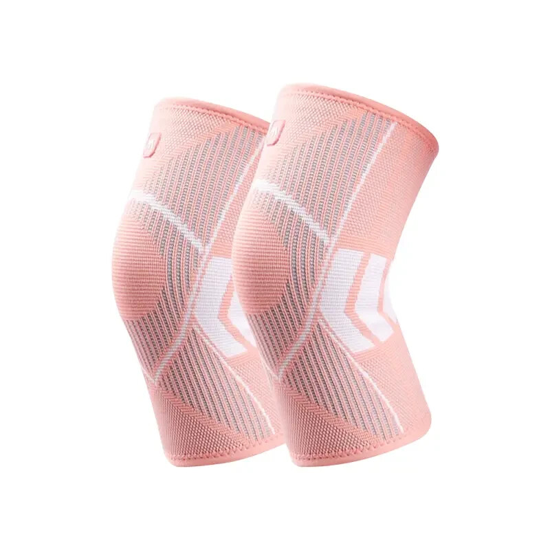 2 PCS Knee Sleeve Compression Knee Pads Breathable Nylon Knitted Kneepad XL