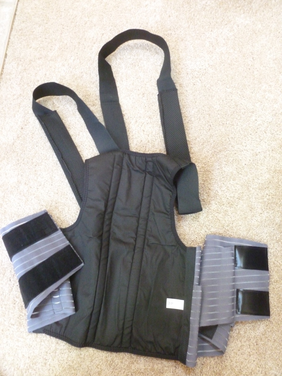 OTC Comfort Posture Brace With Rigid Stays (Black) 2X-Large #2456-2XL