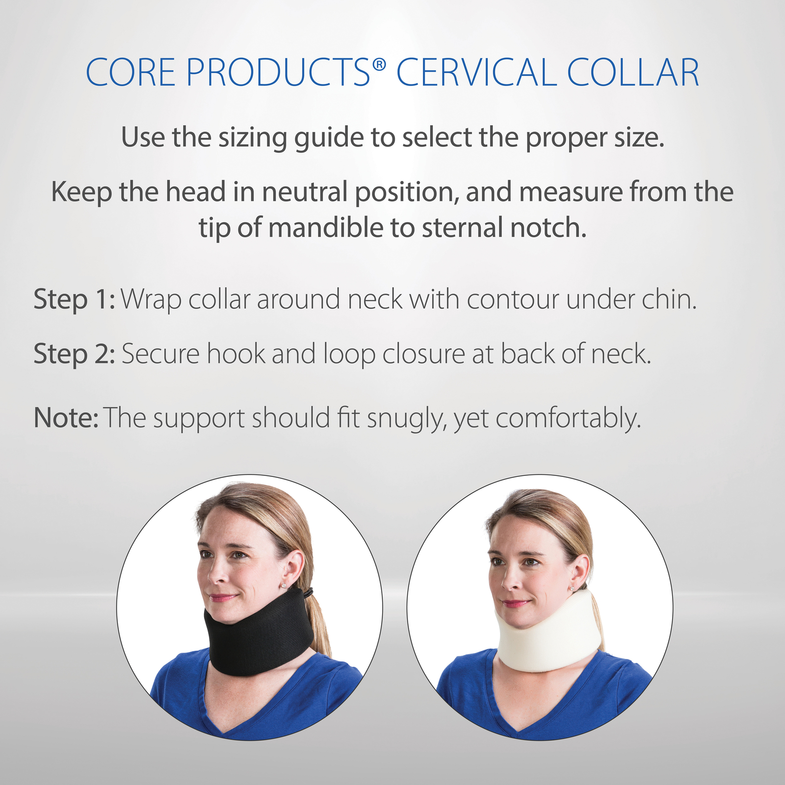 Core Products Foam Cervical Collars