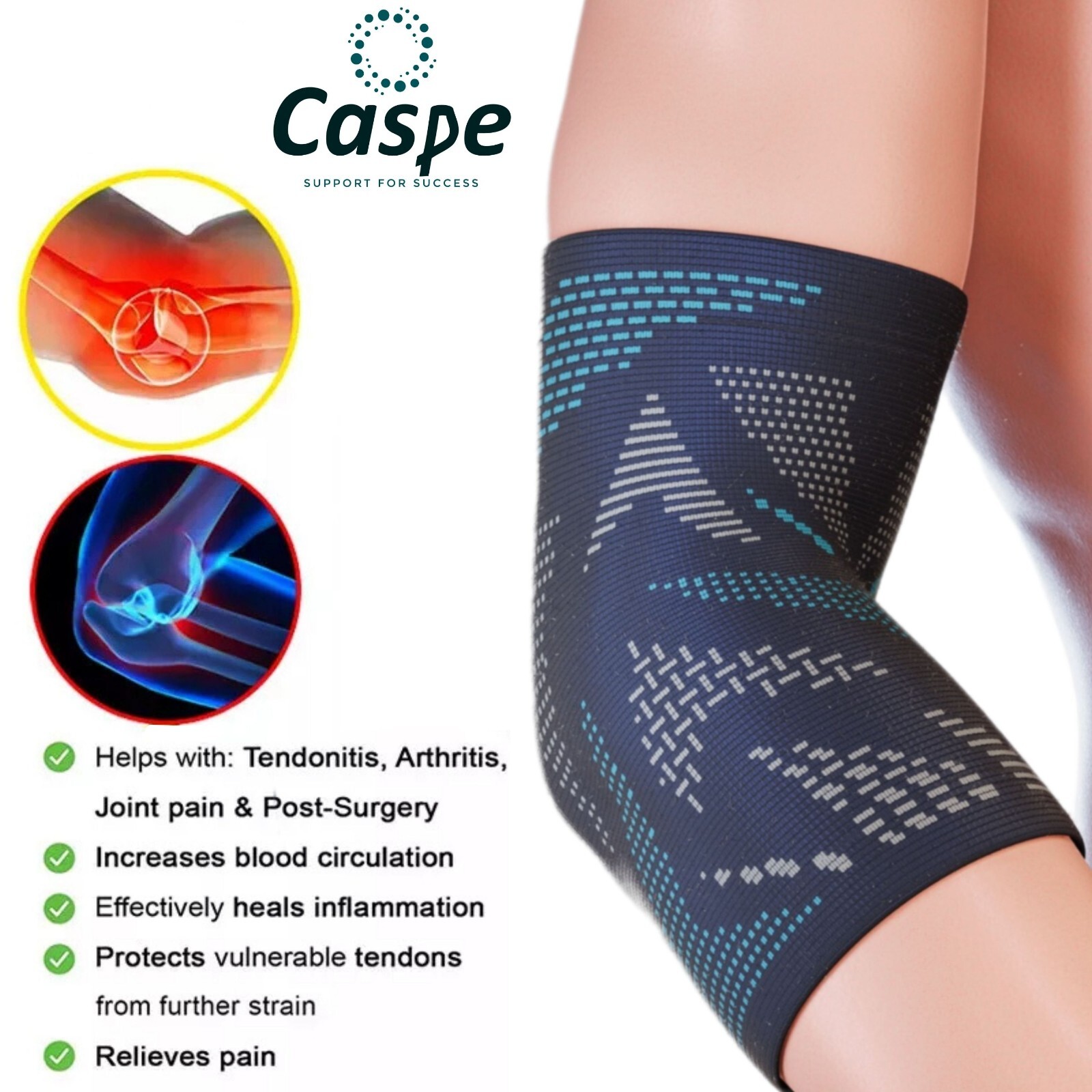 Elbow Support Brace Sleeve Joint Arthritis Arm Joint Pain Christmas Gift Ideas