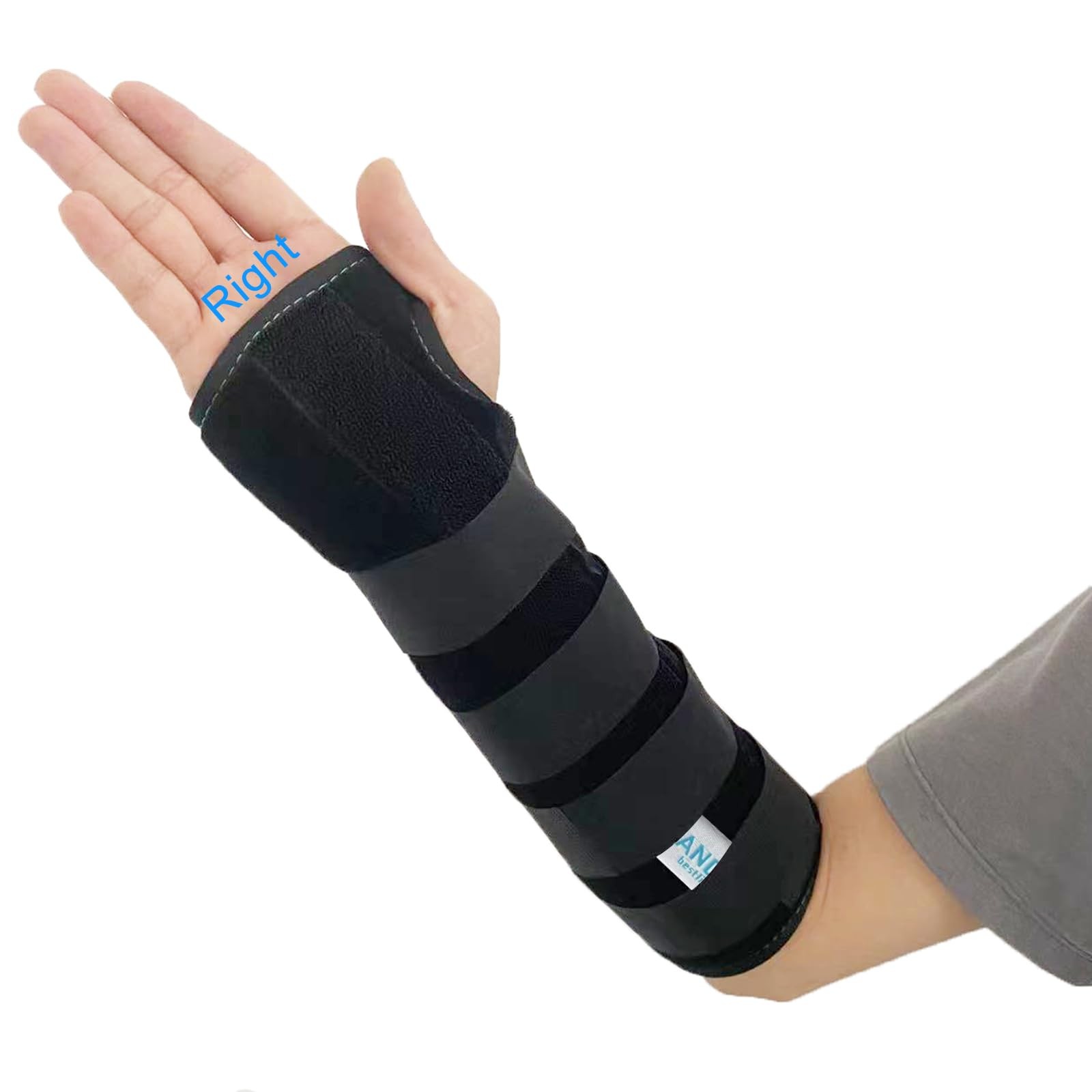 Unisex Forearm and Wrist Support Splint Brace Double Fixation Wrist Brace for…
