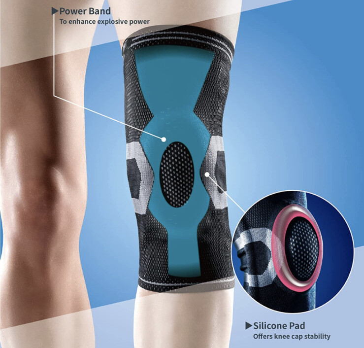 LP SUPPORT~ X-TREMUS Knee Brace 1.0 170-XT- 2XL BK NEW