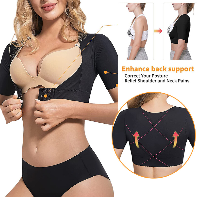 Women’s Post Surgery Posture Corrector Back Support Shoulder Brace Belt Arm Slim