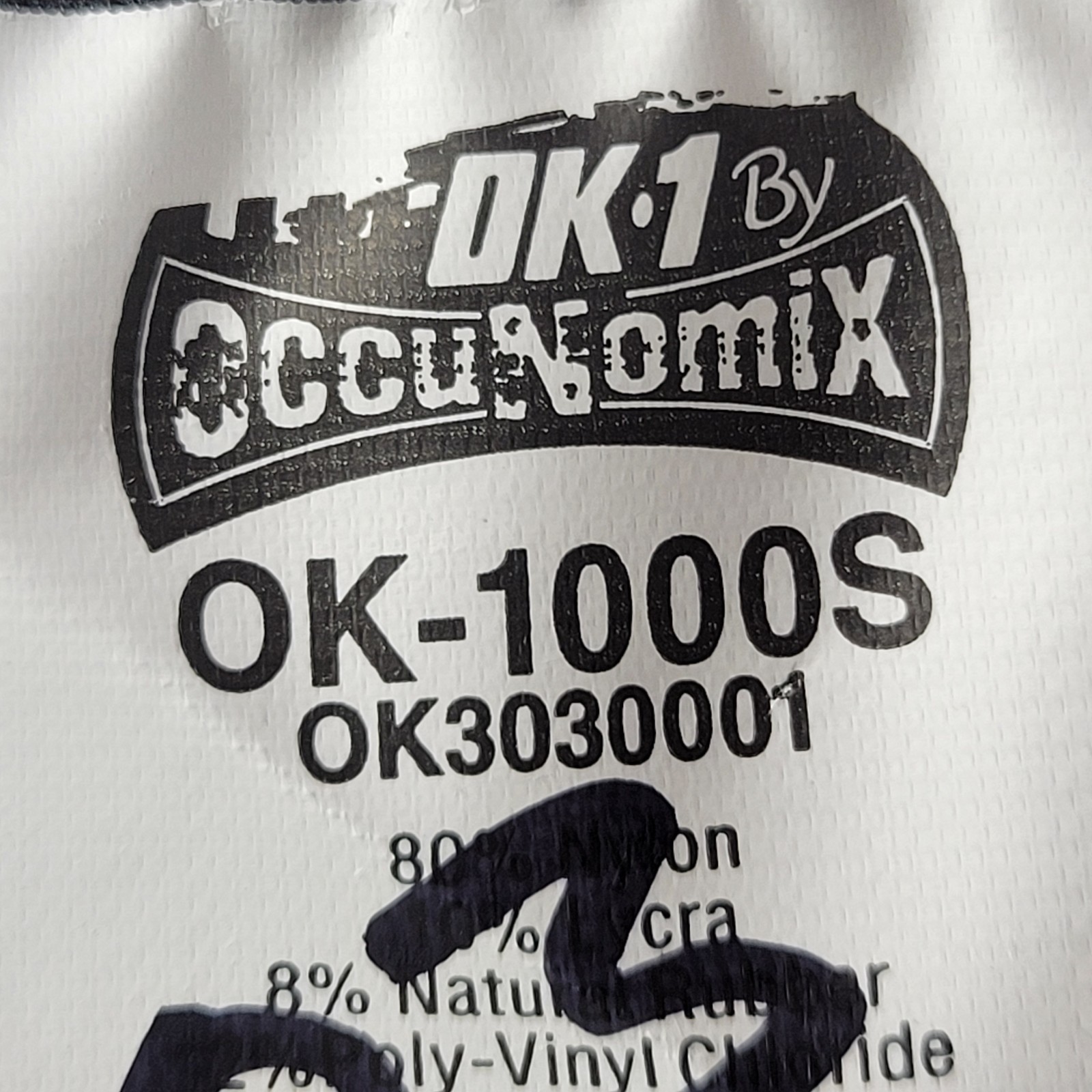 OCCUNOMIX OK1000S 3XL Lumbar Pad Belt with Suspender, 54-61 inches