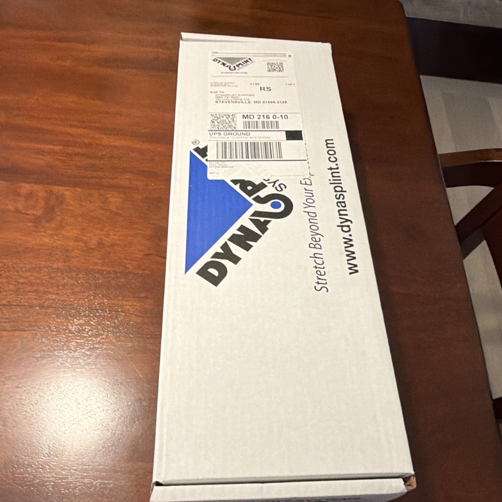 Dynasplint Systems RS Orthopedic Splint Brace Device MD 216 0-10 Blue/White