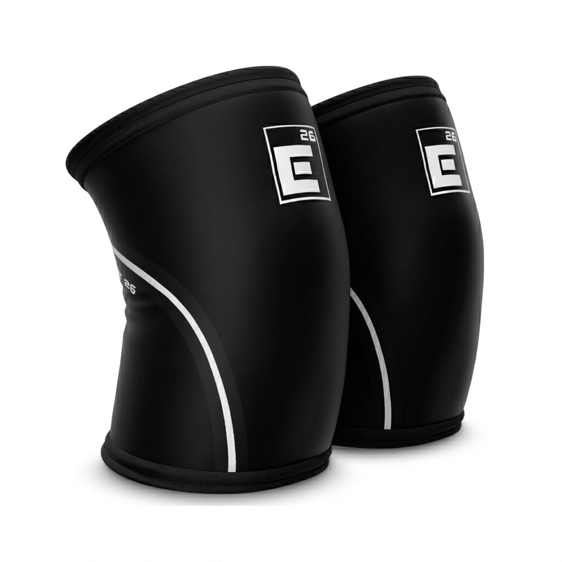 Element 26 Knee Sleeves For Weightlifting Sold As A Pair – 6Mm Premium Neoprene