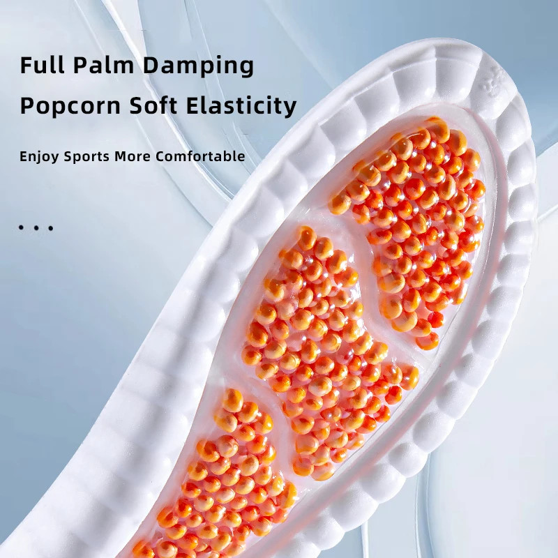Sport Insoles Full for Feet PU air cushion Sole Soft Breathable Shock Absorption