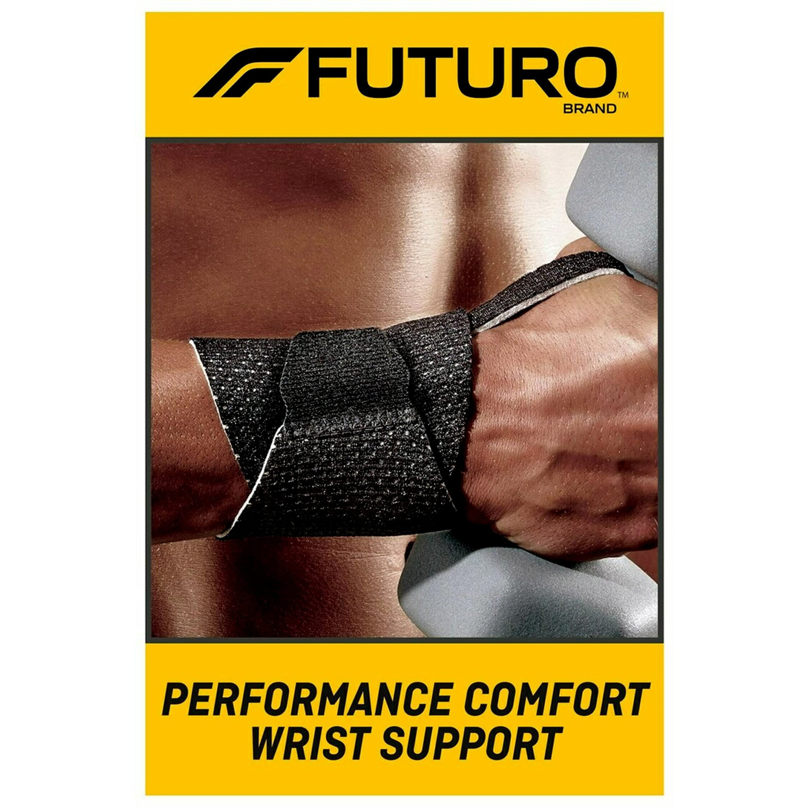 Orthopedic Wrist Brace Adjustable Compression Support Black Size 1 Pack