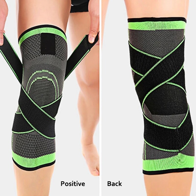 Knee Braces with Strap Compression Sleeve Arthritis Joint Pain Relief Support US
