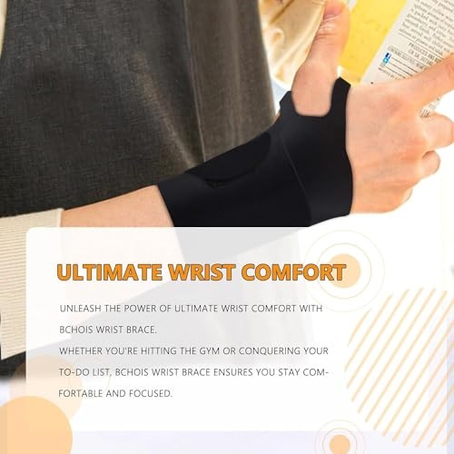 Bchois Wrist Brace,Wrist Support for Carpal Tunnel Pain Relief,Ulnar Brace Ultra