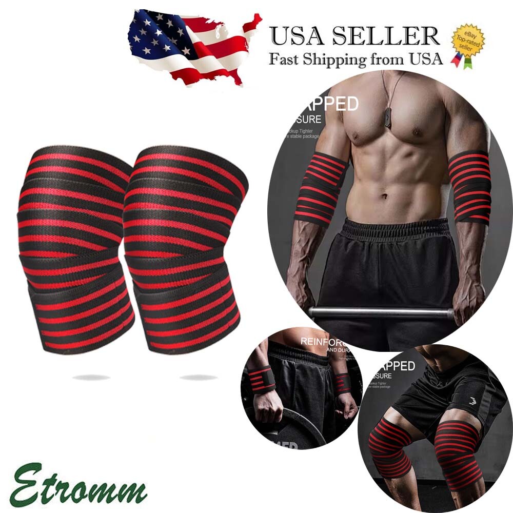 Knee Sleeve Brace Wrist Elbow Brace Pads Compression Sport Joint Pain Relief US