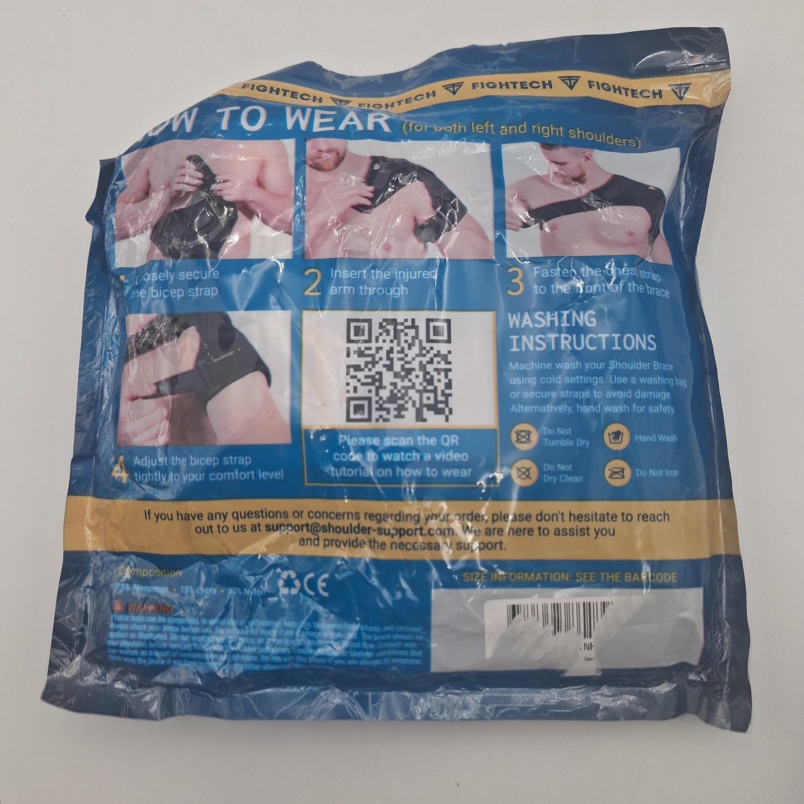 Fightech Shoulder Brace Aid Pro Small/Medium New