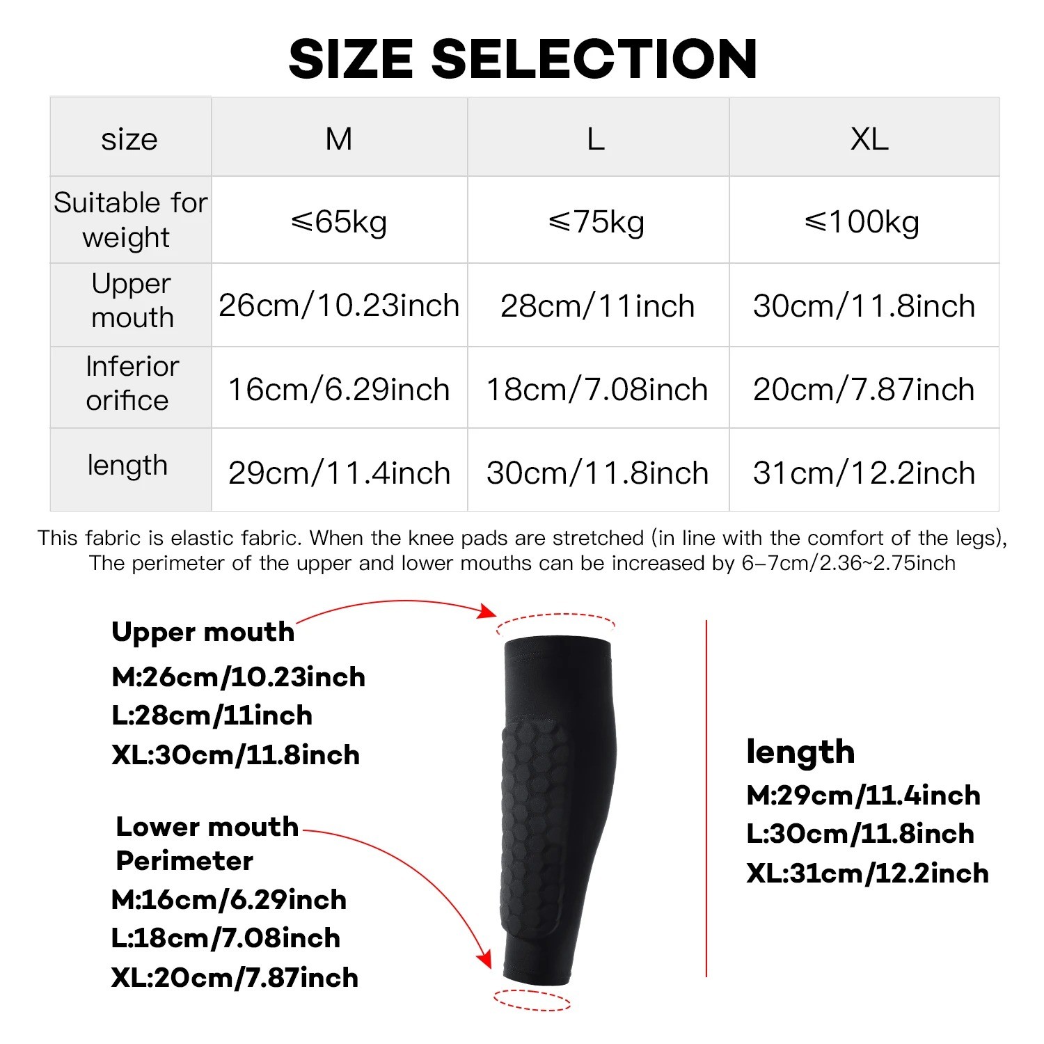 1Pcs Soccer Shin Guards Shin Defender Calf Compression Sleeve with Honeycomb Pad