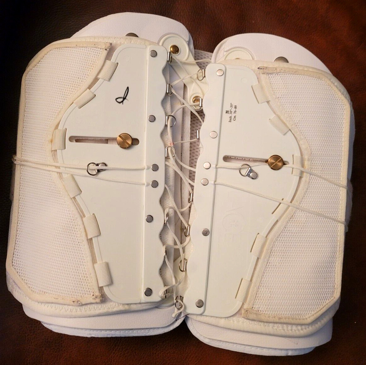 LACE IT LSO Frame Clamshell Back Lumbar Spine Brace size MEDIUM (30′ – 35′)