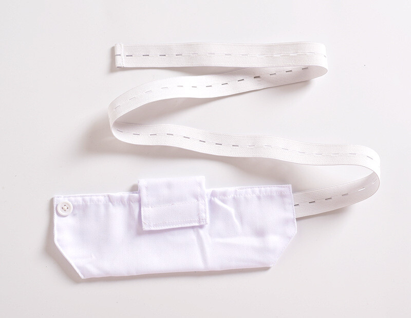 Grommet Peritoneal Dialysis Belt PD Catheter Holder Belt Breathable Adjustable