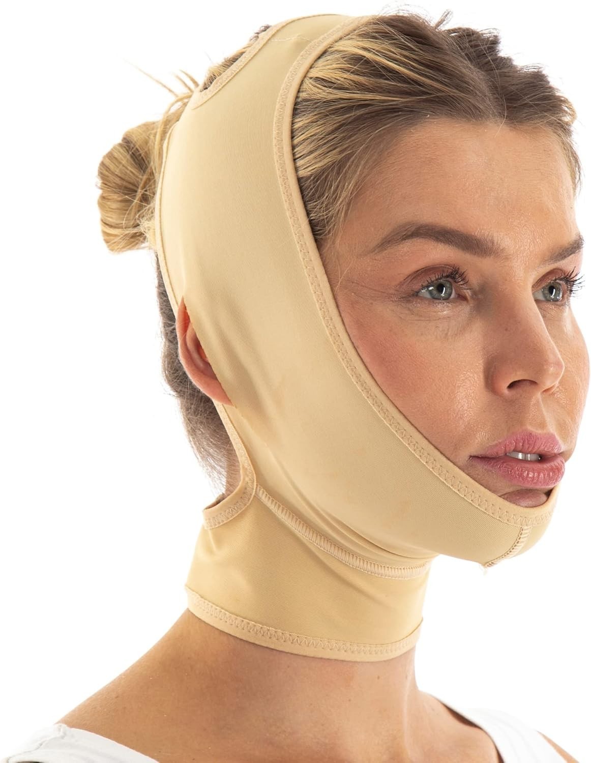Chin Strap Post Surgical Compression Bandage for Women Face Slimmer Jowl Tigh…