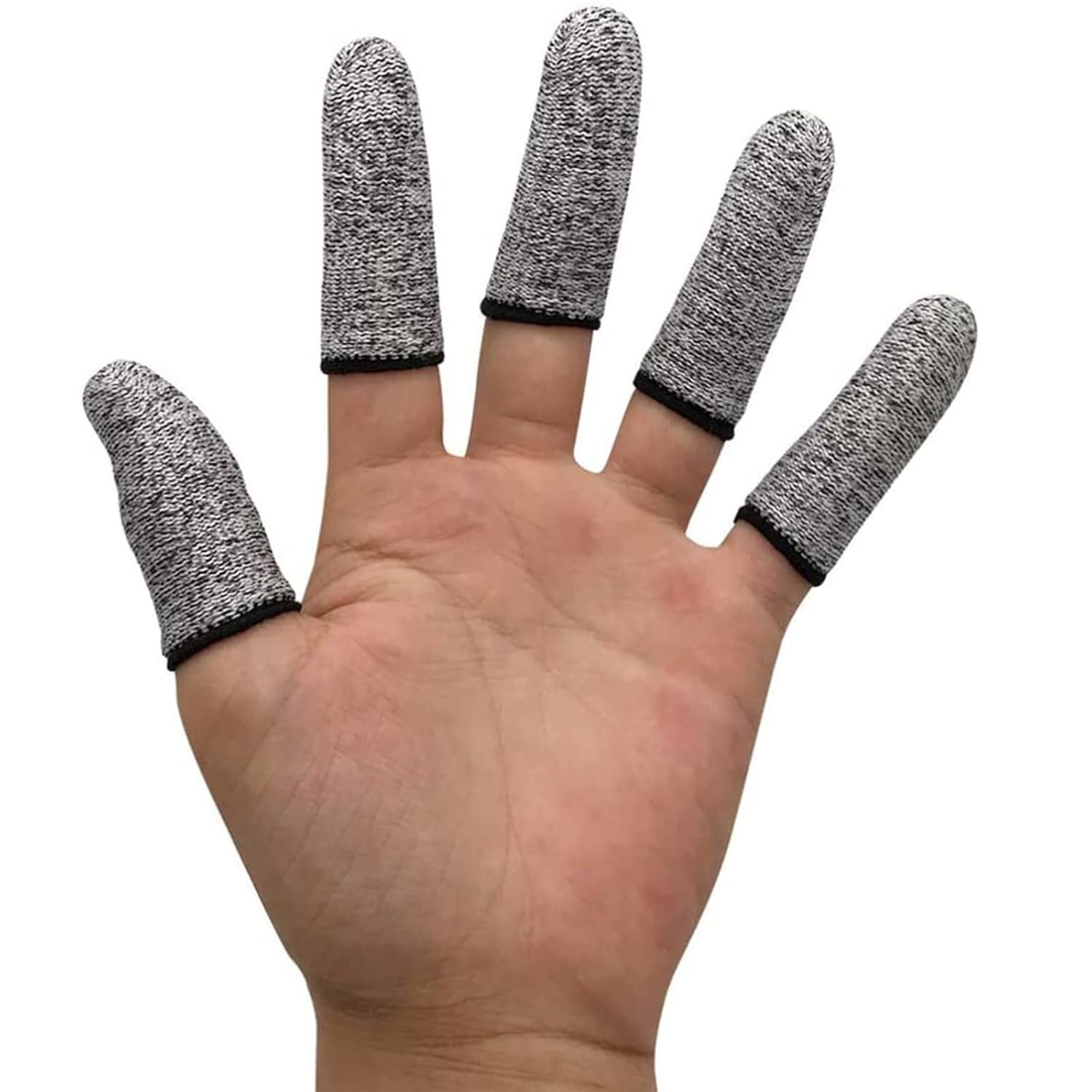 Reusable Cut Resistant Finger Covers – 60 PCS Anti-Slip Protection for All Tasks