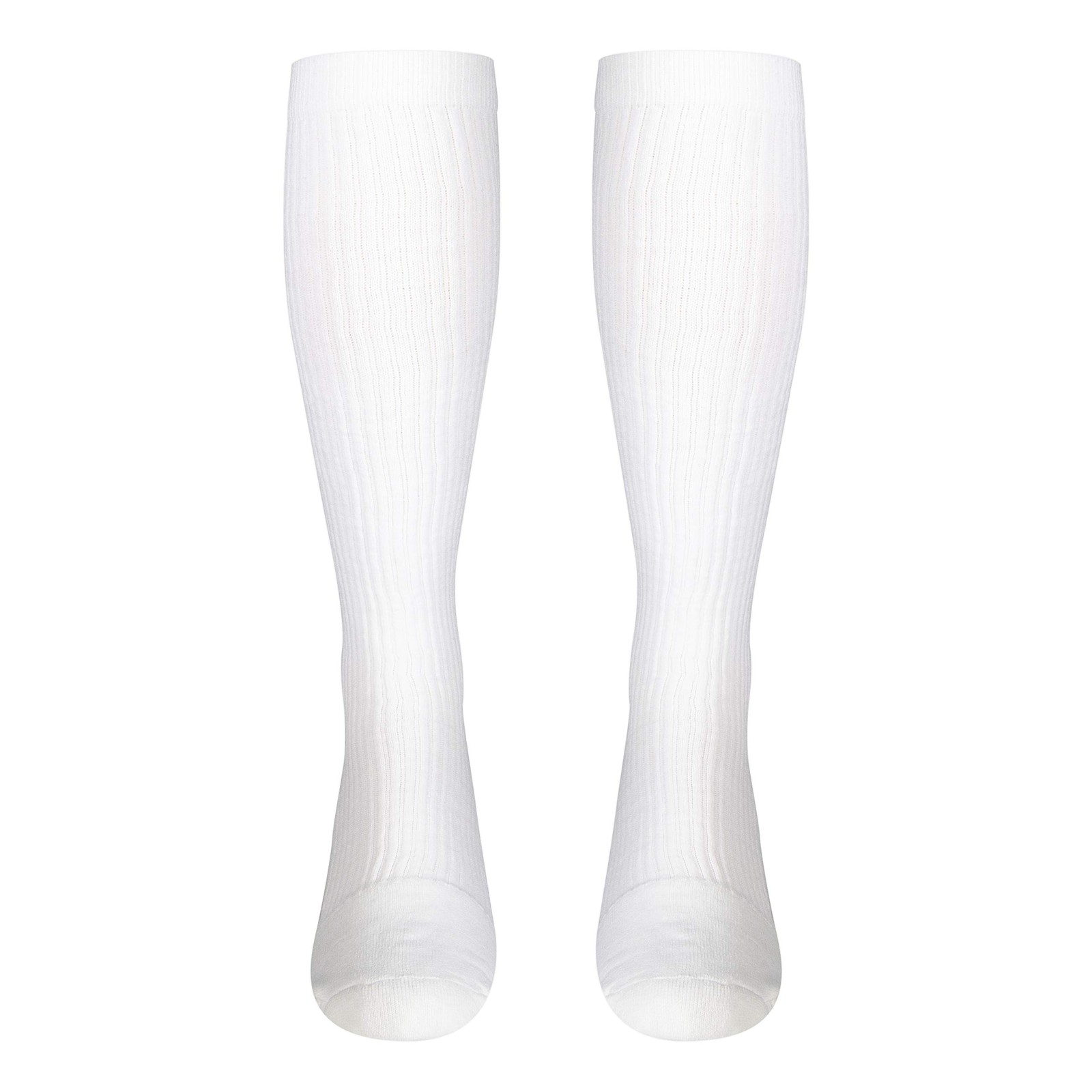 Compression Socks, 15-20 mmHg Support for Men, Padded Cushion Foot, Knee High…