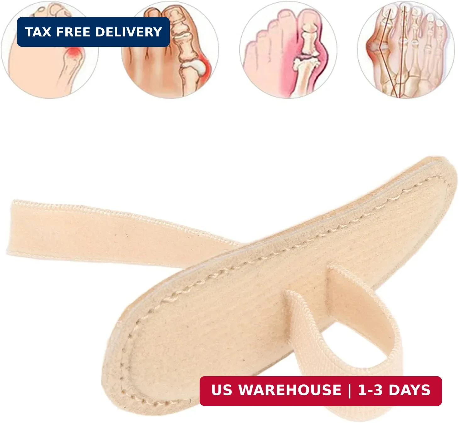 Hammer Toe Crest,Cushion Buttress Toe Pads, Hammer Toe Crest Cushion for Foot…
