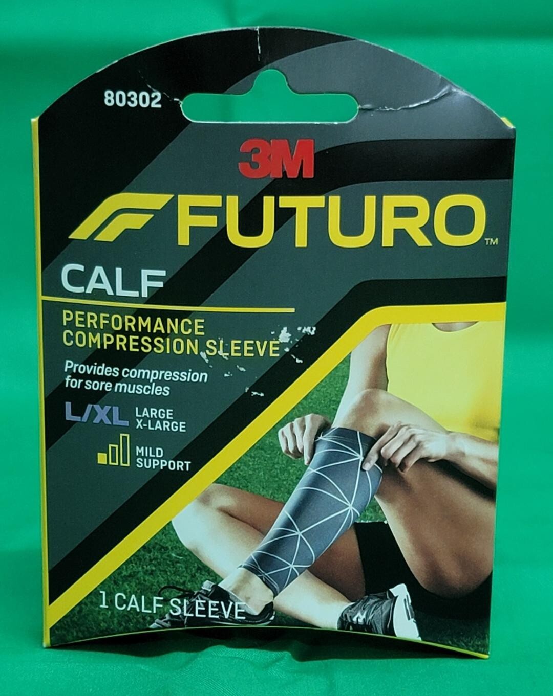 1 New 3M Futuro Calf Performance Compression Sleeve **Size: L/XL**