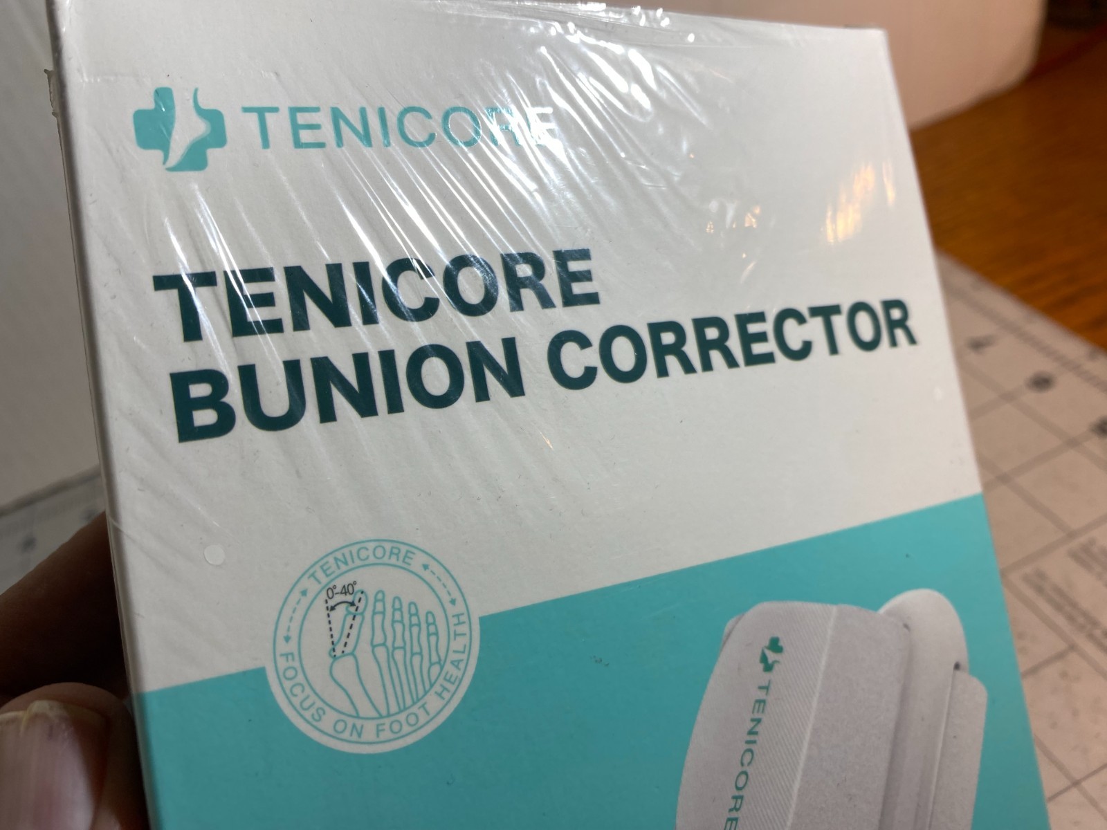 TENICORE Bunion Corrector for Women Men Big Toe Adjustable Knob NEW!! Sealed Box