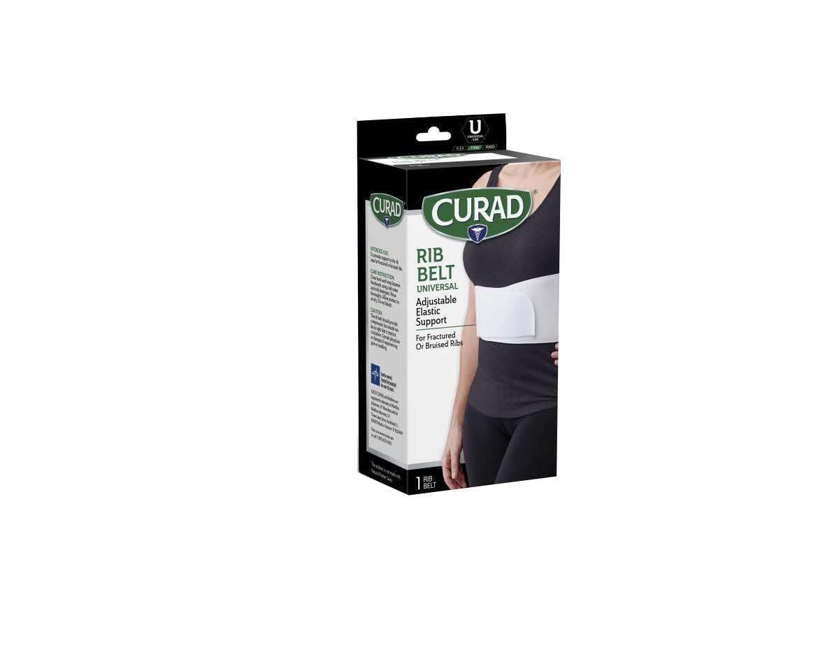 Unisex Elastic Rib Support Belt for Compression & Pain Relief – Fits Most Sizes