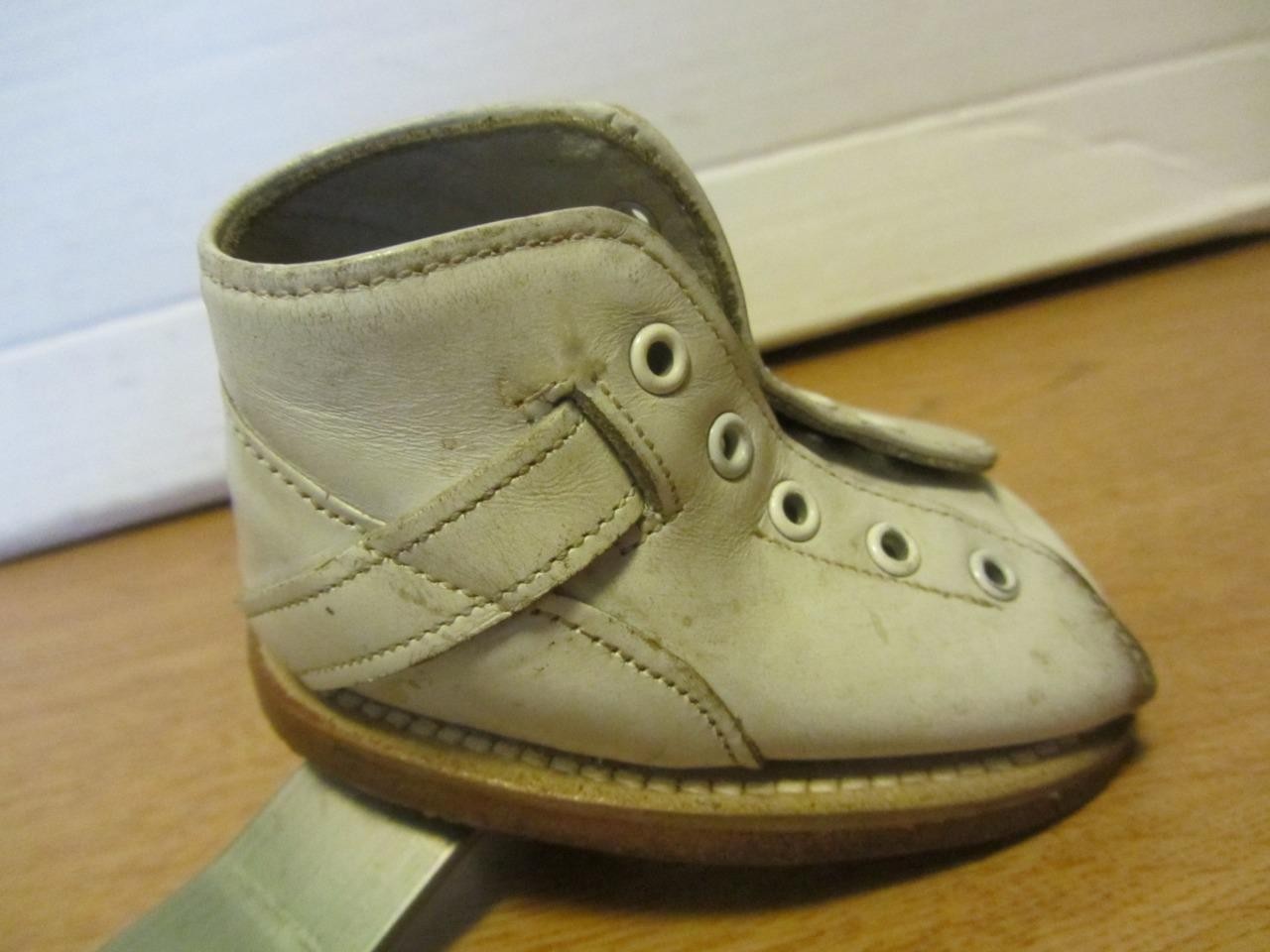Vintage Sabel’s Denis Browne Night Splint #6 orthopedic w Pre-Walker shoes