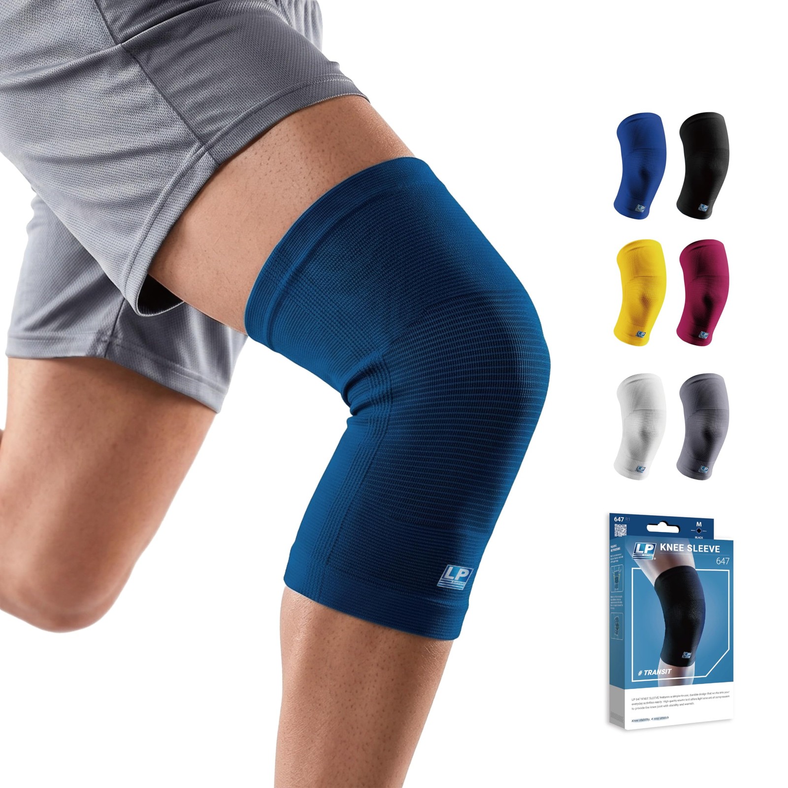 LP SUPPORT Knee Brace Dark Blue XL 1pcs