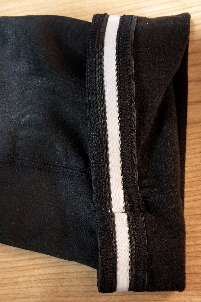 I Pair Womens Soft Fleece Lined Winter Compression Sleeves, Black, Large