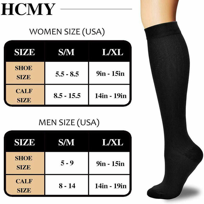 Compression Stockings Support Socks Best Firm Varicose Vein, Pregnancy & Travel