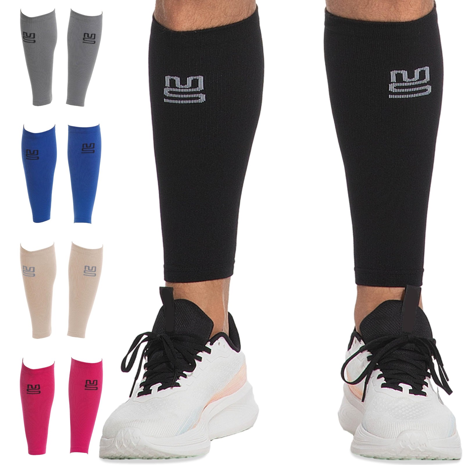 Calf Compression Sleeves – Leg Sleeves for Men and – Shin Splint Brace Runnin…
