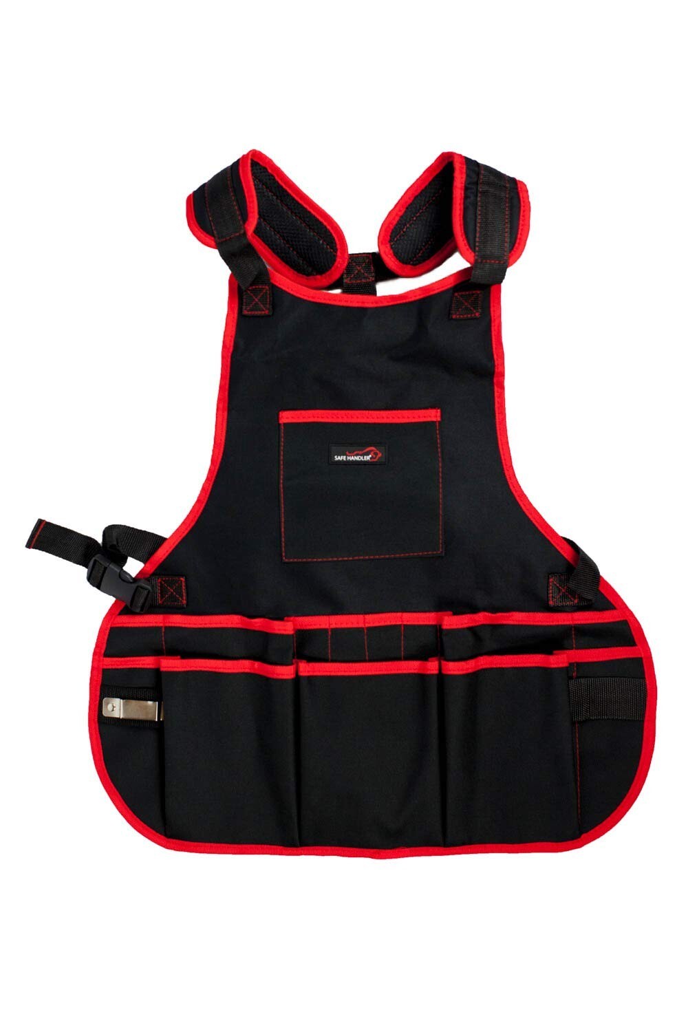 Professional 16 Pocket Tool Apron, Black (Pack of 1)
