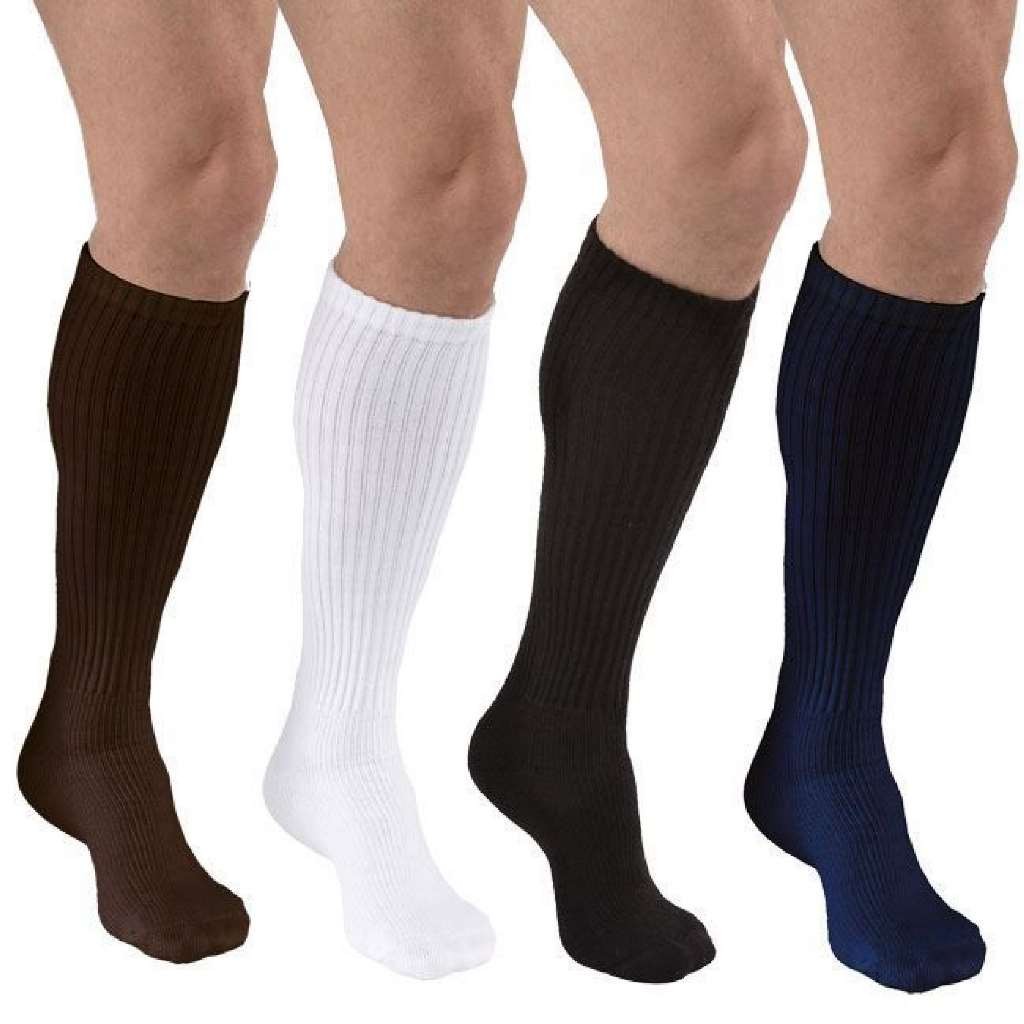 JOBST SensiFoot Diabetic Knee High Socks 8-15mmHg (Navy) X-Small