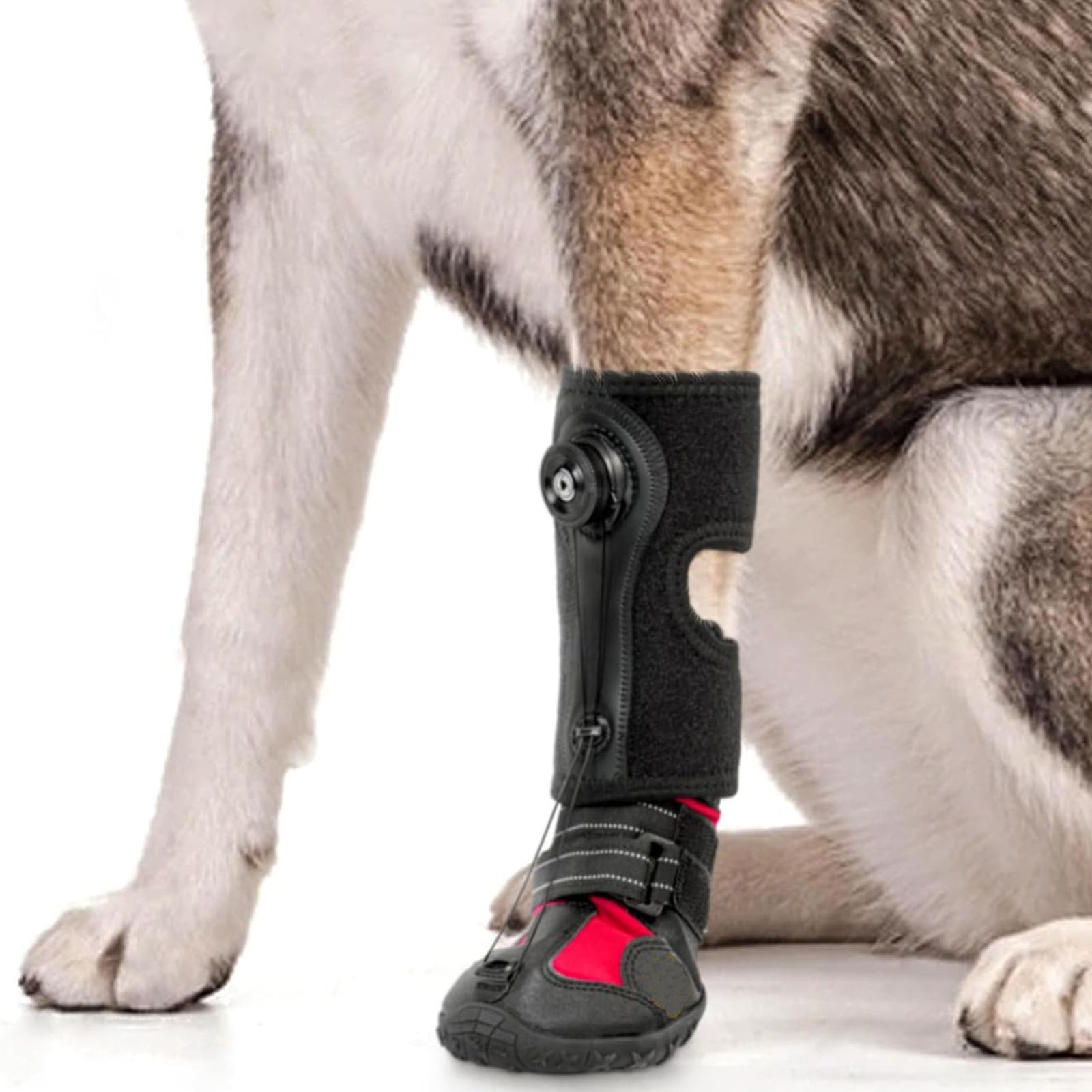 XL Dog Foot Brace Integrated Abrasion Proof Non Slip Sole Bottom Dog Boot