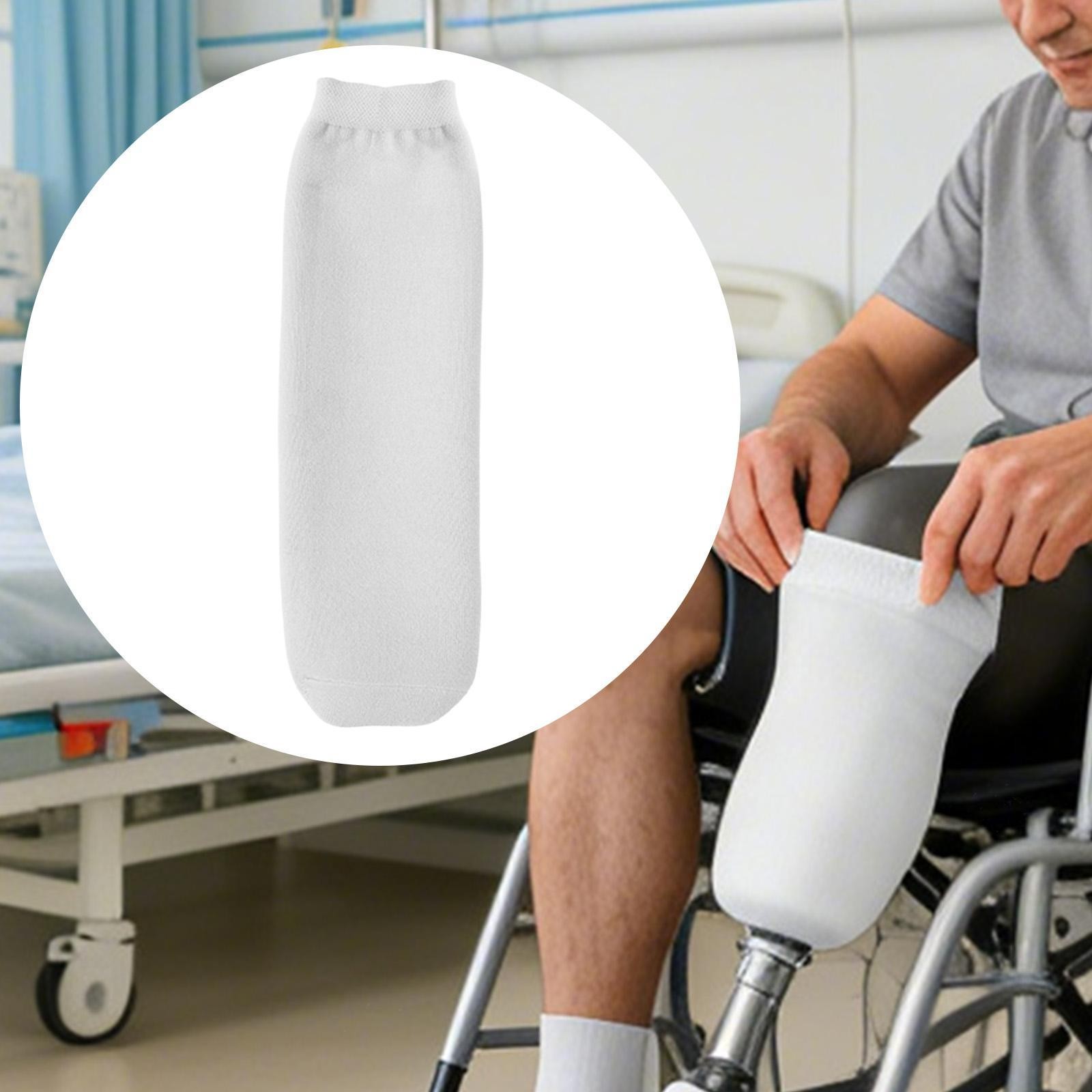 Prosthetic Limb Sock Amputee Stump Sock Comfortable Cover Protection Sleeve