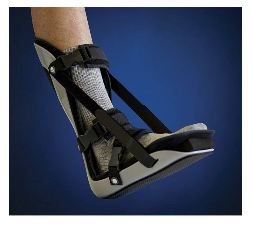 United Ortho Plantar Fasciitis L Adjustable Support Splint Brace Boot Day Night