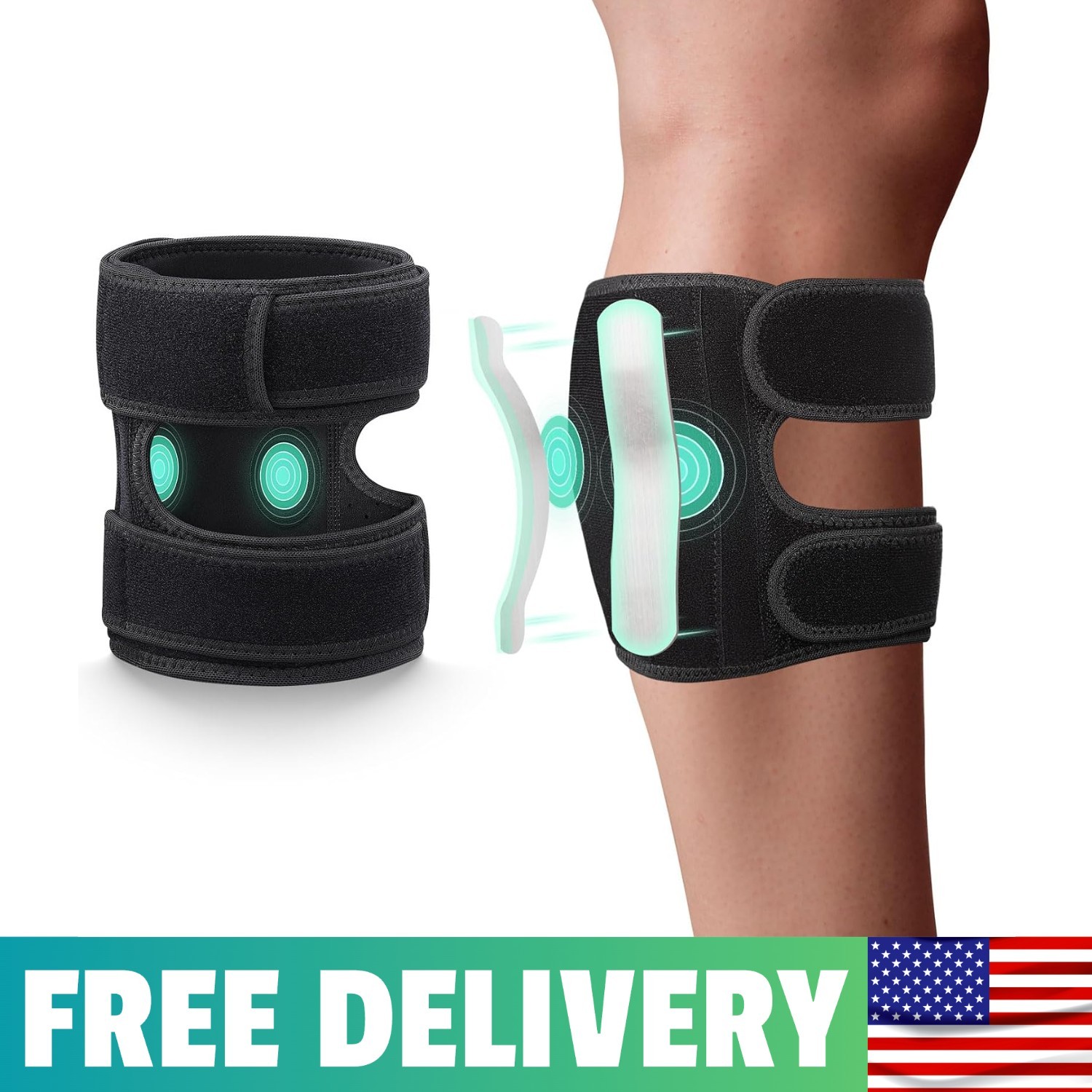 Sciatica Pain Relief Devices Brace,Adjustable Sciatic Knee Brace | Sciatic Nerve