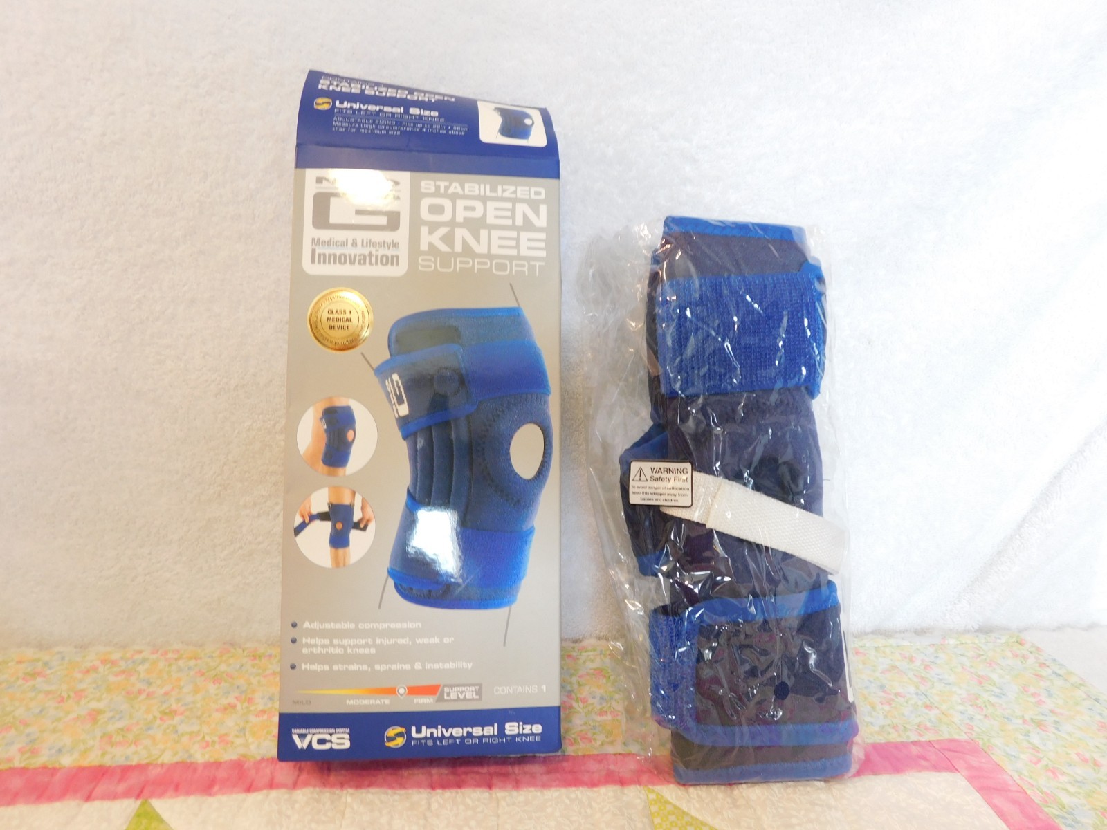 Neo G Open Knee Support Brace Universal Size, Fits Either Knee, Moderate REF893