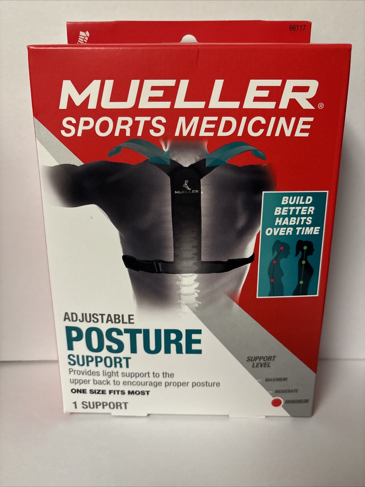 Mueller Sports Medicine Adjustable Posture Support – Level Minimum
