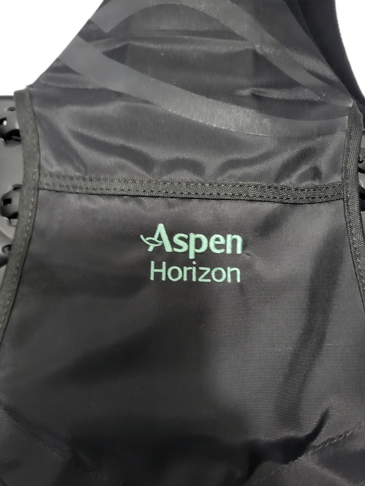 Aspen Horizon 456 TLSO One Size Adjustable Back Brace Black